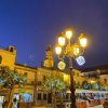 plaza en navidad